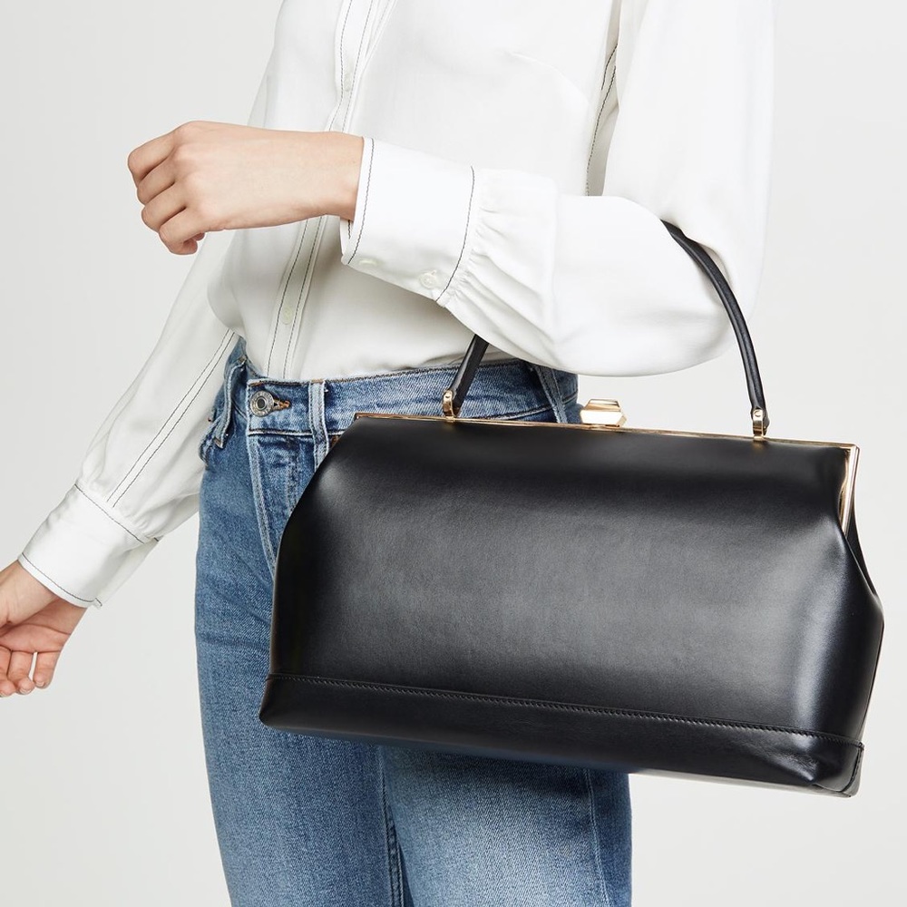 (Reserved for @mskris70) Anine Bing Elly Bag Black Leather